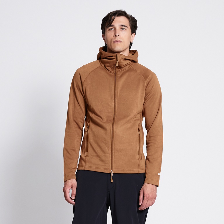 Functional hoodie "Vasared" Toffee
